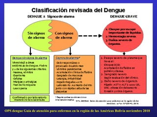 uia




OPS dengue Guía de atención para enfermos en la región de las Américas Bolivia noviembre 2010
 
