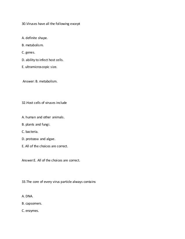 300 Practice Questions For Microbiology