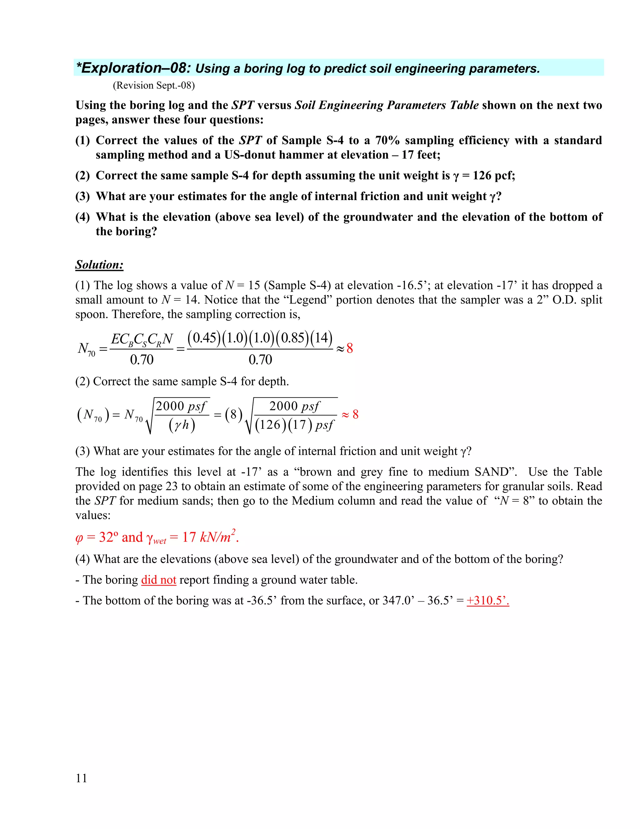 300 solved problems in geotechnical engineering | PDF