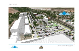 Centro Comercial Regional y Hotel
R E N D E R S
 