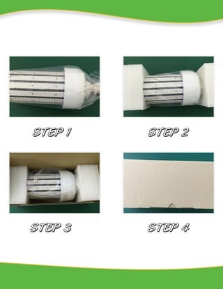 External Power 300W LED Corn Light Specification Neutral