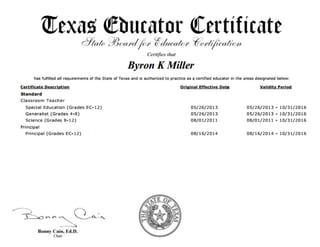 Teaching Certificate - Printable
