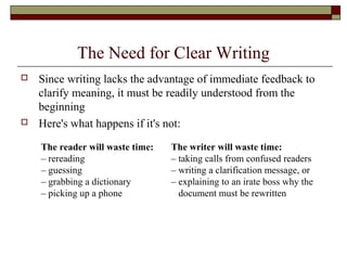 Preparing Effective Correspondence | PPT