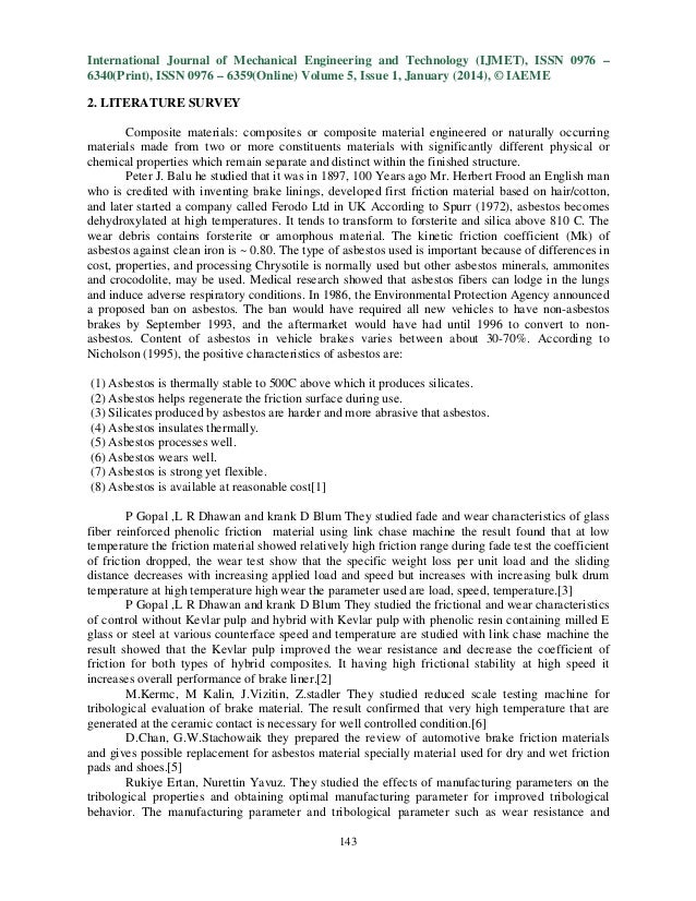 Wear literature review image