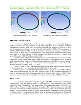 DESIGN AND ANALYSIS OF I.C. ENGINE PISTON AND PISTON-RING USING CATIA ...