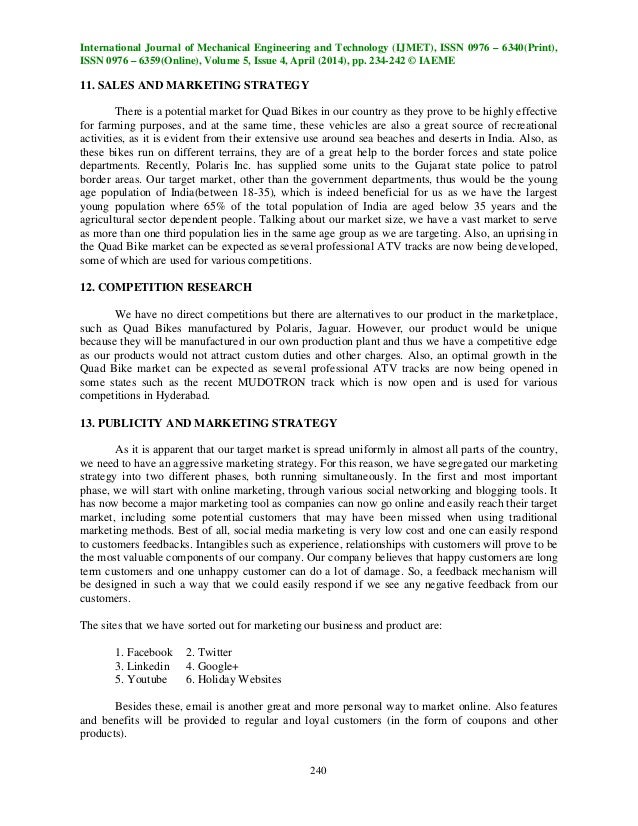 What are the 7 elements of a business plan image