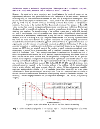 ANALYSIS OF RESIDUAL STRESSES AND DISTORTIONS IN TIG-WELDED STAINLESS ...