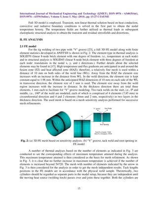 ANALYSIS OF RESIDUAL STRESSES AND DISTORTIONS IN TIG-WELDED STAINLESS ...