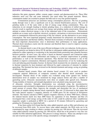 AN APPROACH FOR ENERGY CONSERVATION ON PARTIALLY LATERISED KHONDALITE ...