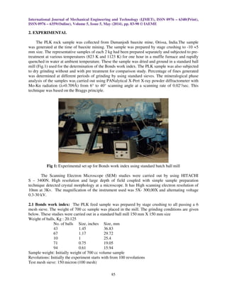 AN APPROACH FOR ENERGY CONSERVATION ON PARTIALLY LATERISED KHONDALITE ...