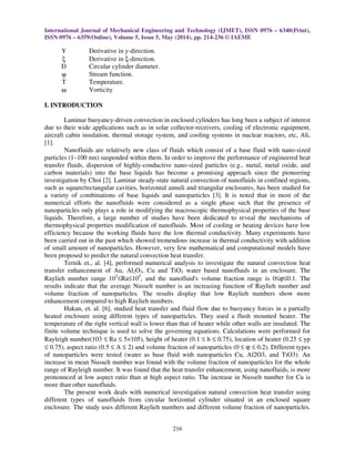NUMERICAL INVESTIGATION OF NATURAL CONVECTION HEAT TRANSFER FROM ...