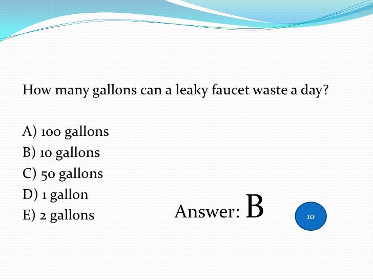 3013 Water Usage