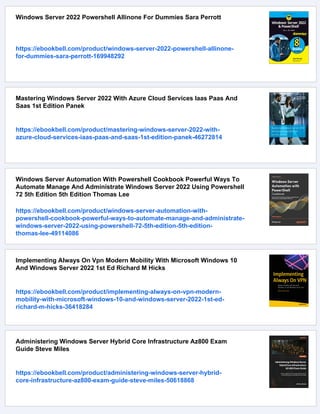 Windows Server 2022 Active Directory Smth Eric Mcmillen Robert Ajao | PDF
