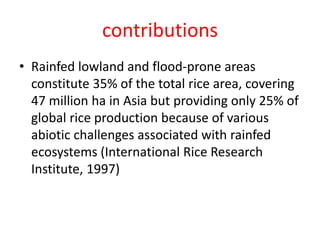 DEEP WATER RICE | PPTX