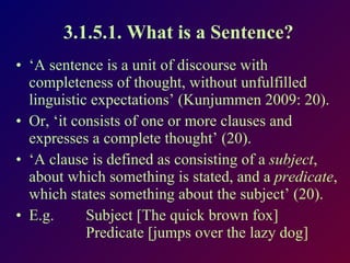 Verbless Sentences Examples Introduction to Grammar and Verbless Clauses | PPT