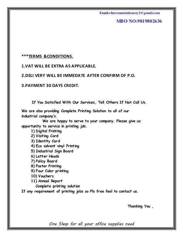 SHREE RAM STATIONERY & XEROX