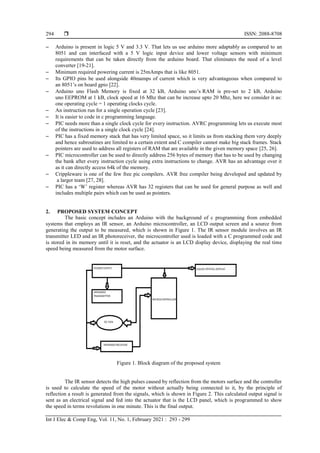 Contactless digital tachometer using microcontroller | PDF