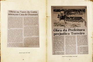 50 51
Jornal A tarde 11.03. 1988
Jornal Correio da Bahia, 18.03.1988.
 