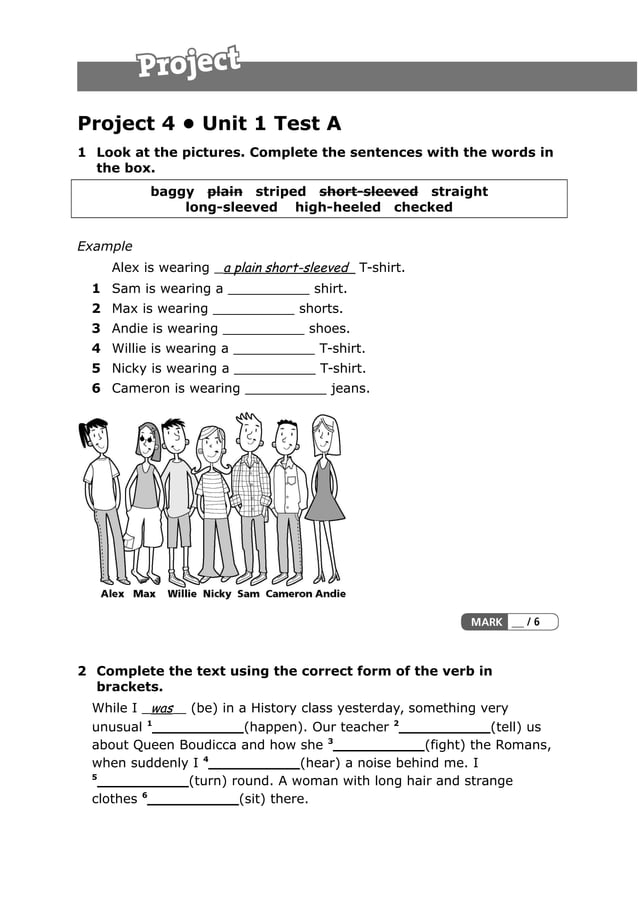 project-4-unit-revision-tests | PDF | Style & Fashion