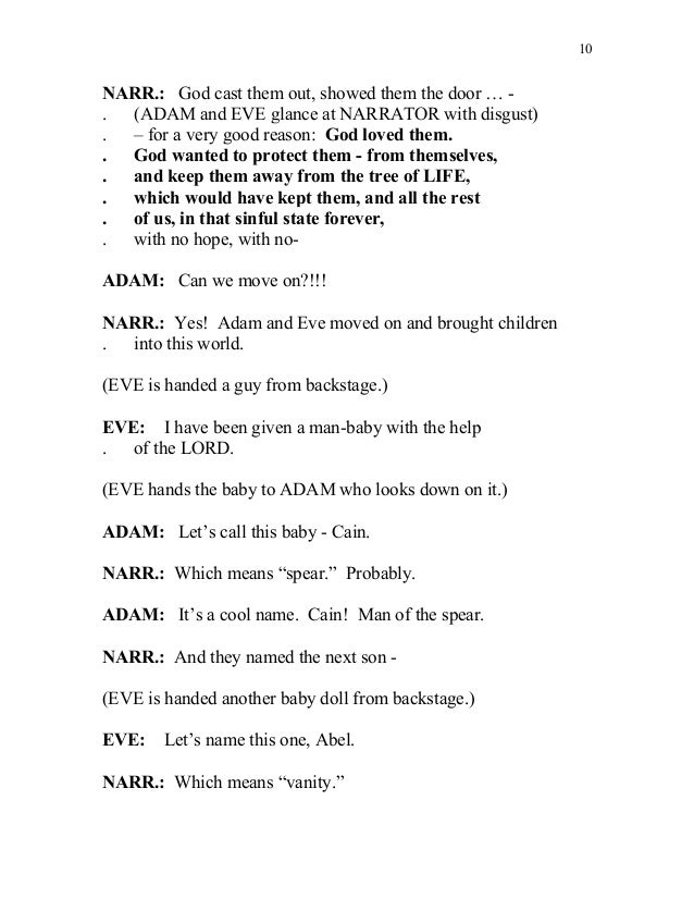 Study of genesis 3 picture