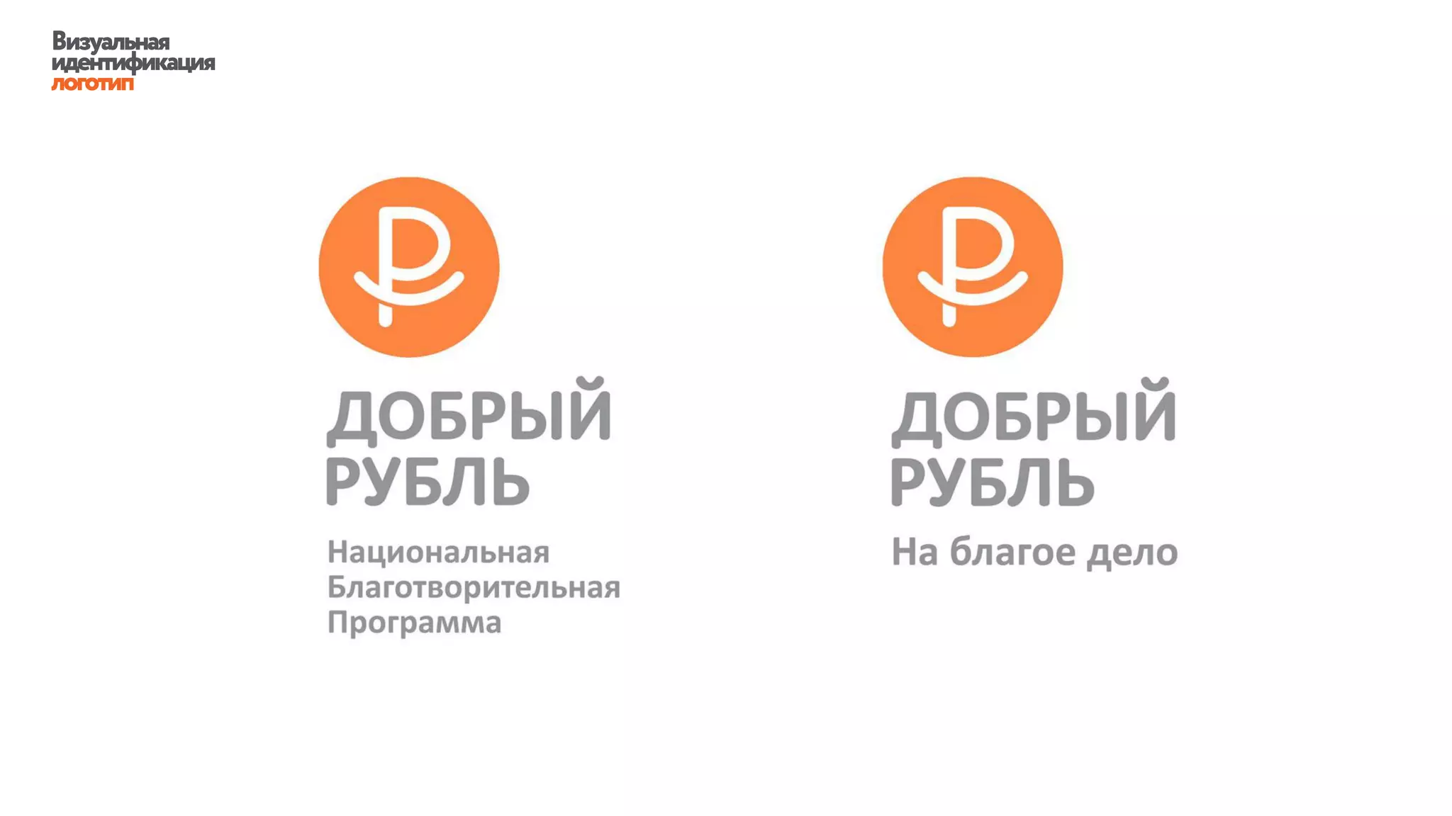 Визуальная
идентификация
логотип
 