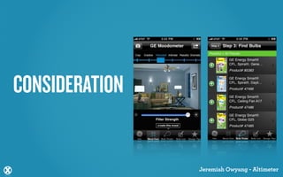 CONSIDERATION


                Jeremiah Owyang - Altimeter
 