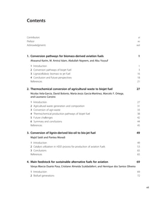 Sustainable Alternatives for Aviation Fuels Abu Yousuf | PDF