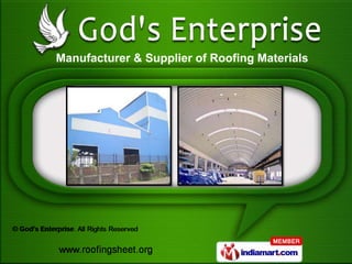 Manufacturer & Supplier of Roofing Materials
 
