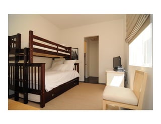 Double-deck beds at PGA103 Spacious Modern Perfection at PGA West