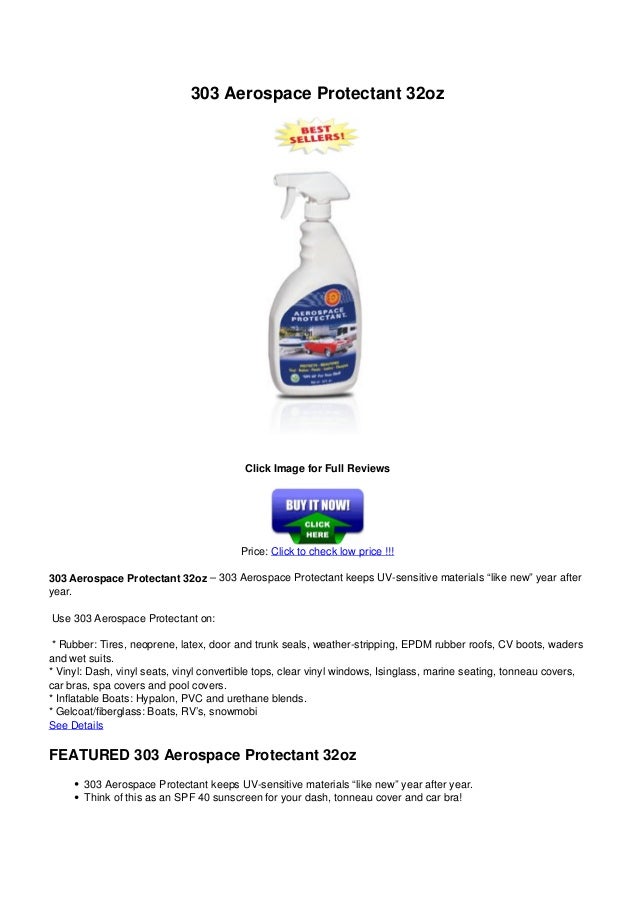 303 Aerospace Protectant 32oz