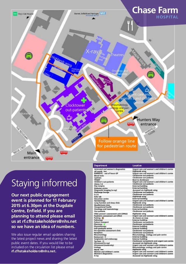 Chase Farm Hospital Map Cfh_Redevelopment_Newsletter_December_4_Lowresolution