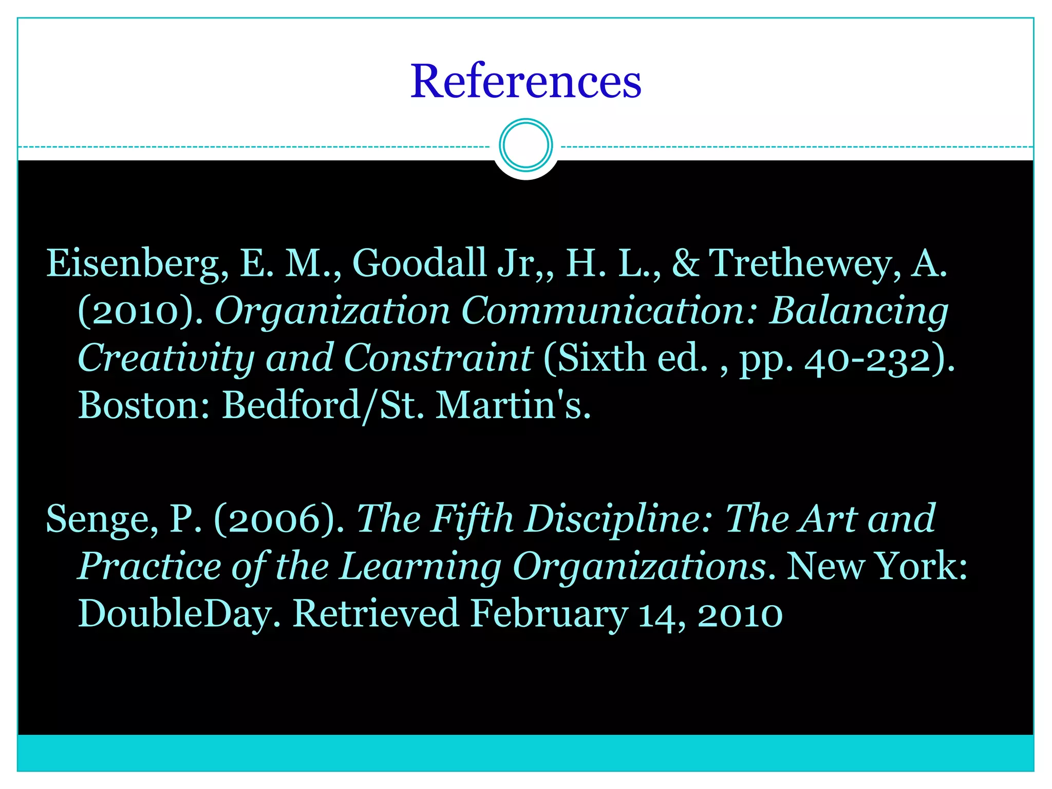 Application: NWSFStep 4: Team Learning			Pass  	Fail Lack of participation inhibits group learning which is hurtful to the organization.