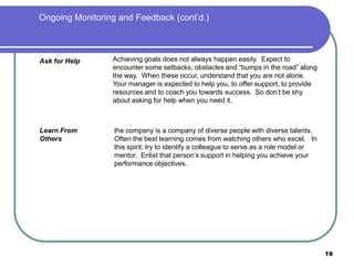 Employee performance guide | PDF