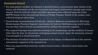Betts Classification The Birmingham Eye Trauma Terminology : Suggestions For Re-Inforcement ...