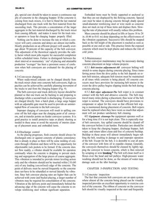 Aci R304 304.4 r 95 - placing concrete with belt conveyors | PDF