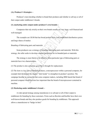 Marketing Management Short Notes | PDF