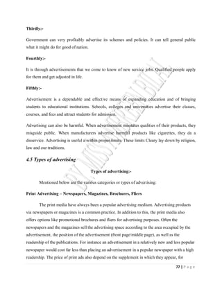 Marketing Management Short Notes | PDF