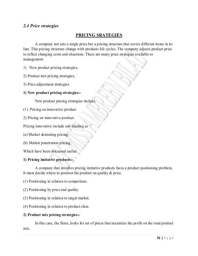 Marketing Management Short Notes
