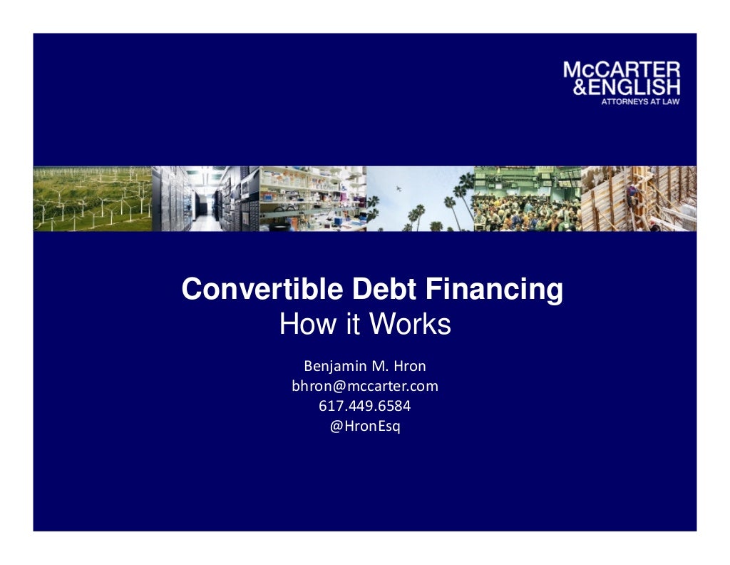 Convertible Debt How it Works