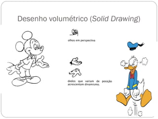 Desenho volumétrico (Solid Drawing)
 