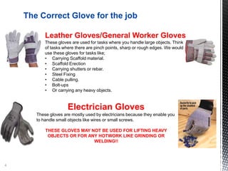 Correct Glove for the Task