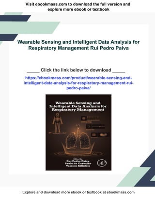 Wearable Sensing and Intelligent Data Analysis for Respiratory ...