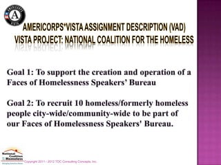 Copyright 2011 - 2012 TDC Consulting Concepts, Inc.
 