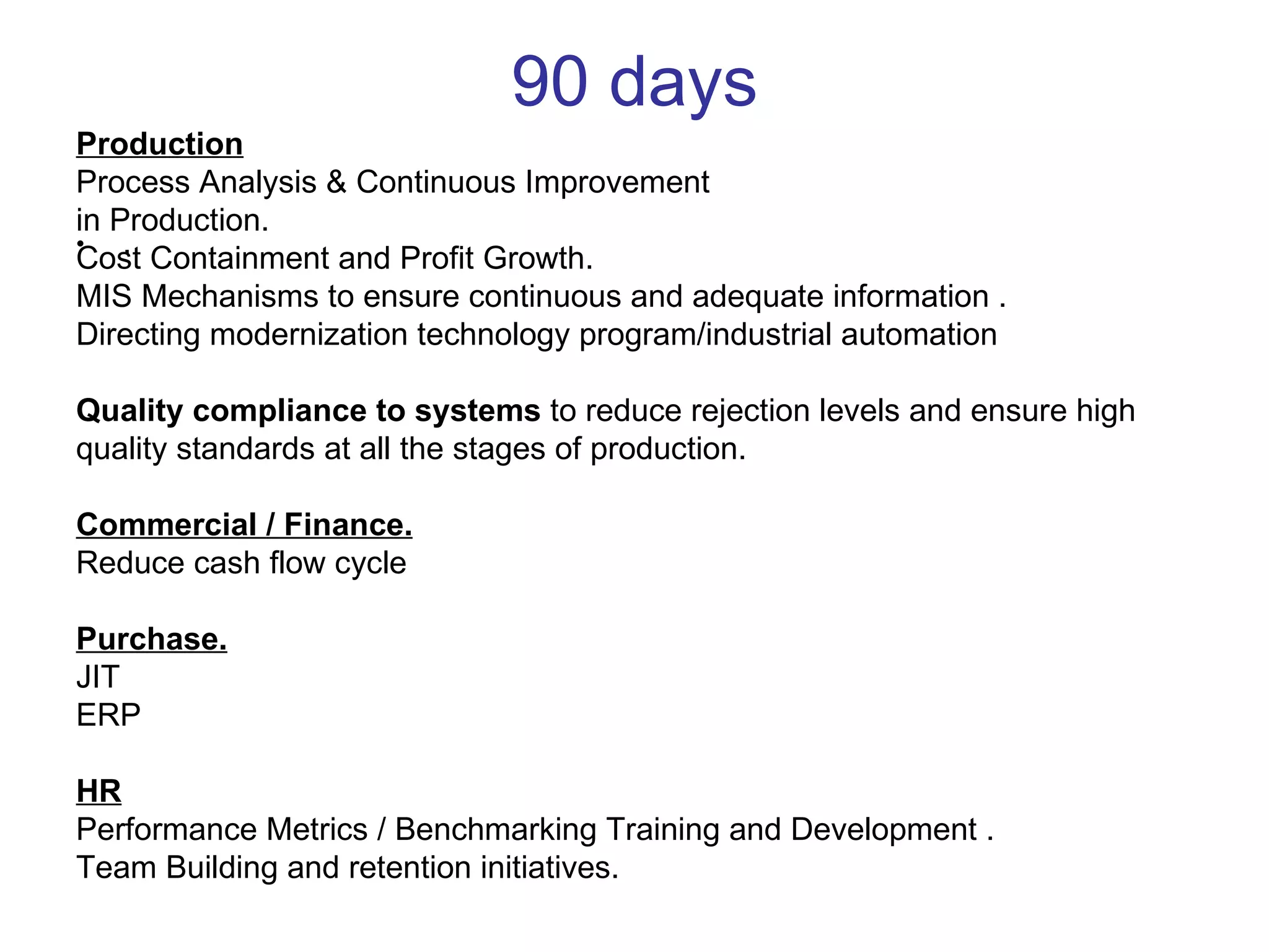 30 , 60, 90 Days Plan To Meet Goals For New Organization | PPT