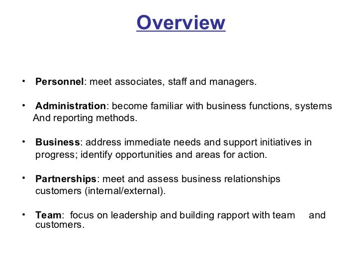 30 60 90 days plan to meet goals for new organization 30 60 90 day plan for new manager