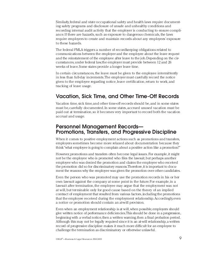 termination papers for employees