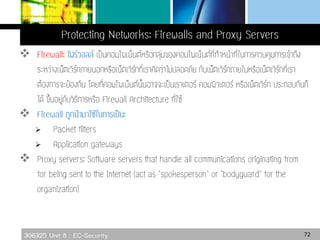 306325 Unit 8 : EC-Security





72
 