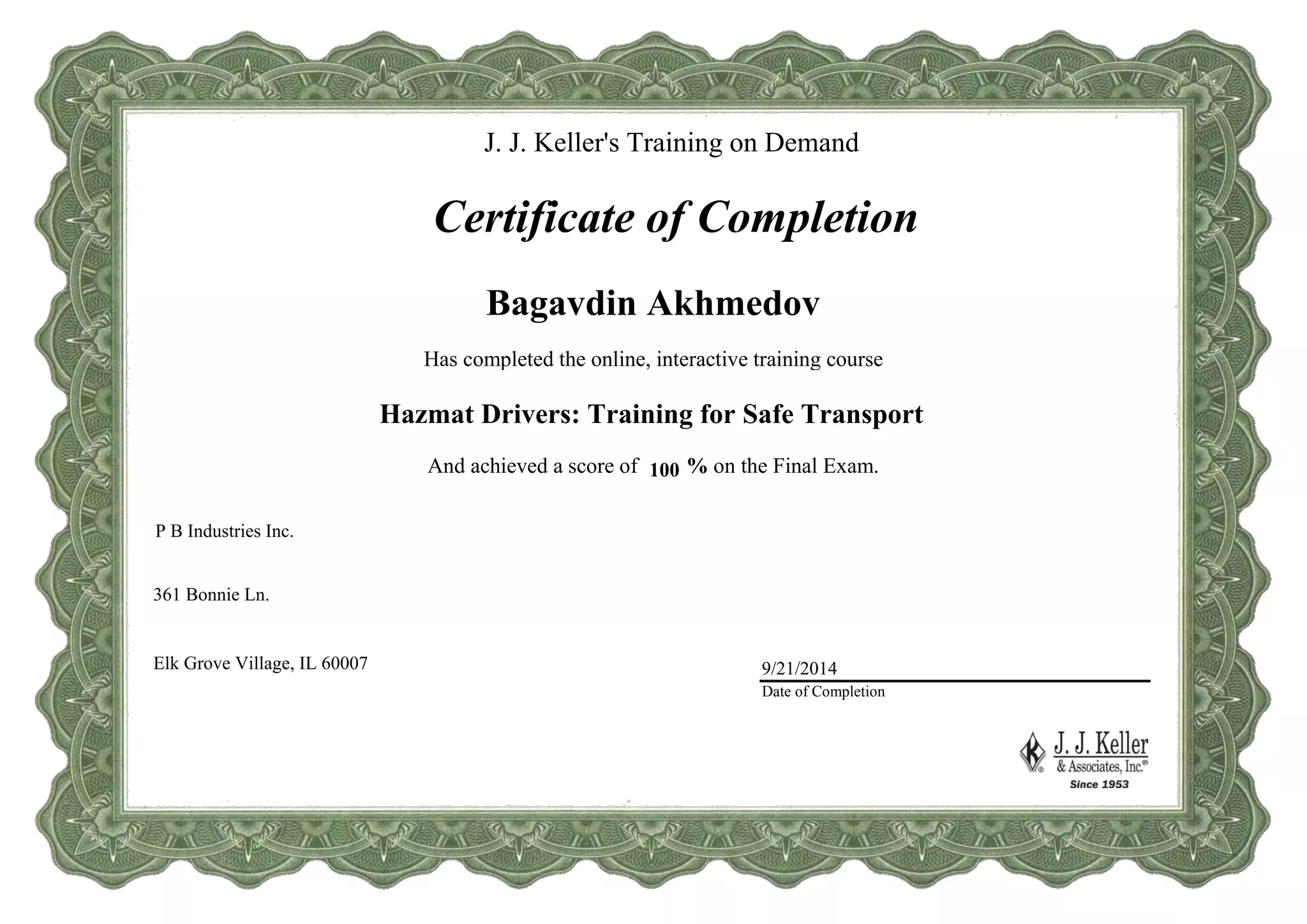 Azmat Driver HAZMAT DRIVERS | PDF