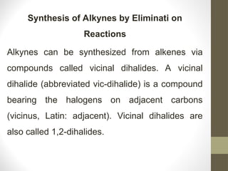 307-Alkenes & Alkynes.ppt-Organic Chemistry | PPT