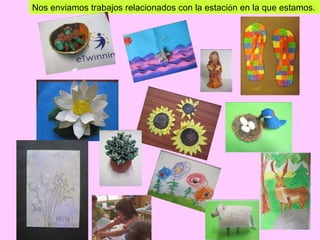 Nos enviamos trabajos relacionados con la estaci ó n en la que estamos. 